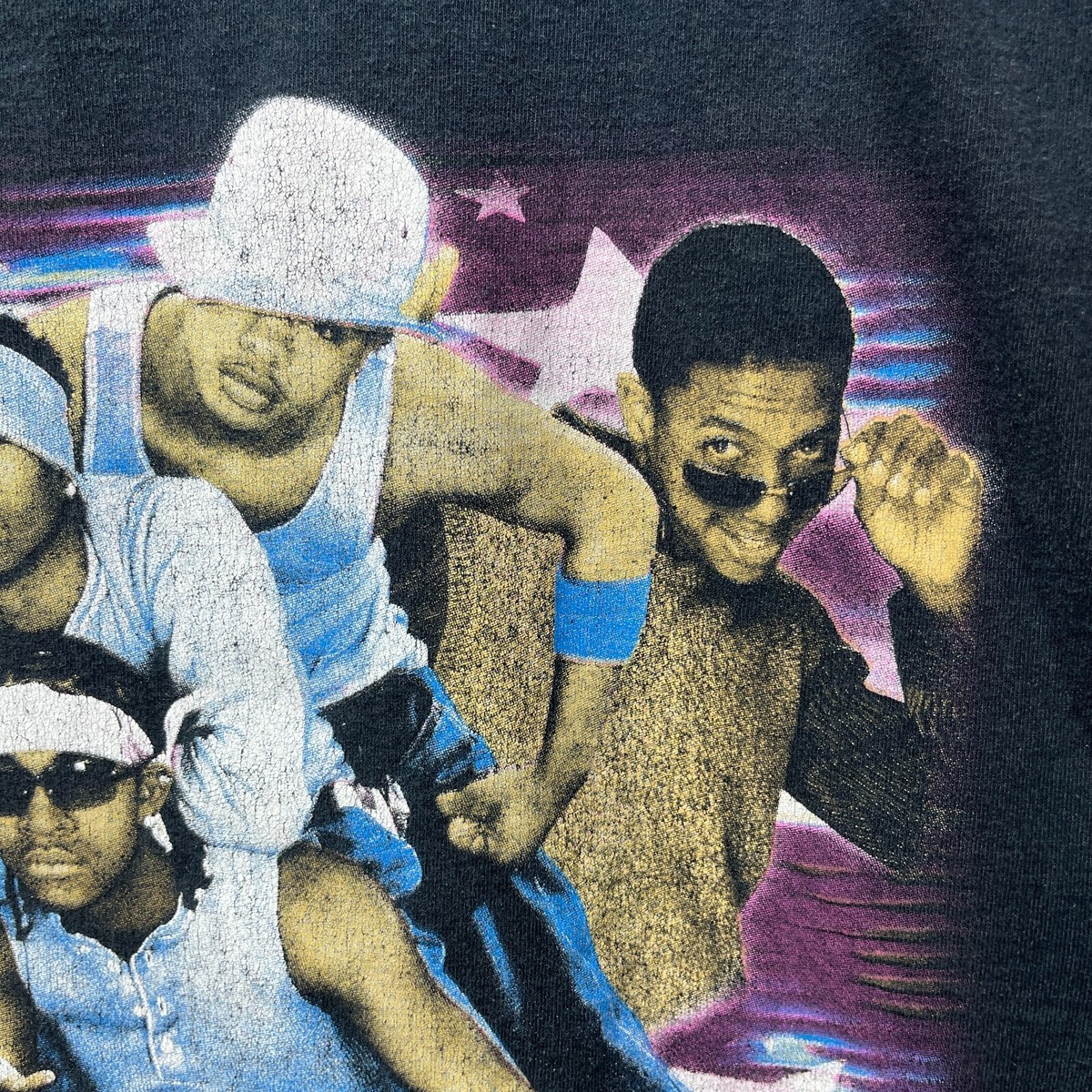 Vintage 2003 B2K Scream III Tour Mario Nick Cannon T-Shirt Rap Tee