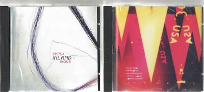 2 x CD Tetsu Inoue   Fax -Inland + Eletric Harmonix-new-OVP- AW 071 + AW 072