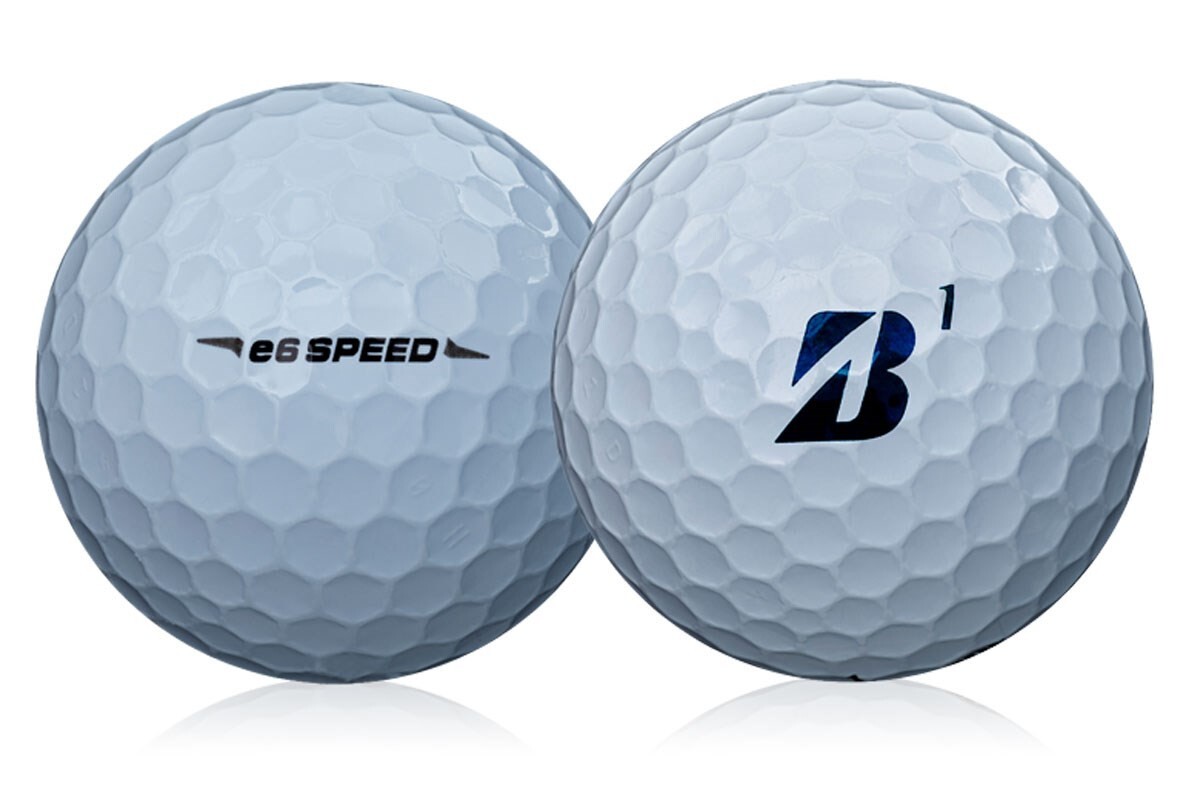 12 Bridgestone e6 Speed Used Golf Balls - 4A Grade AAAA