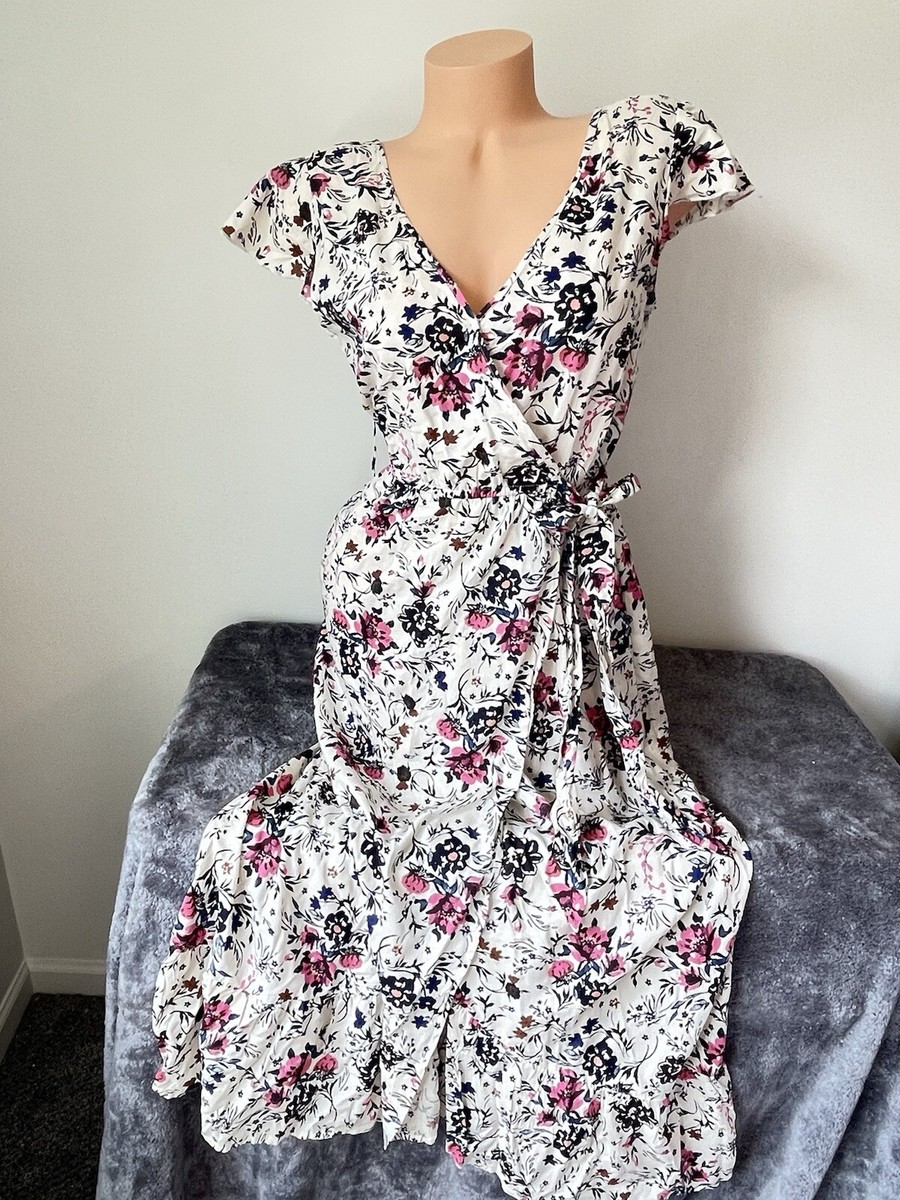 knee length dresses for ladies B.O.G. Collective Band Of The Free Jewel Teal Boho Floral Wrap Maxi Dr –  East Coast Bella Boutique main image 0