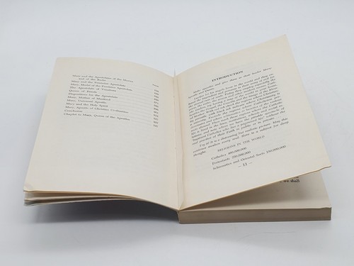 Vintage Christian Theology Book Mary Queen of Apostles By James Alberione 1956 - Picture 7 of 8