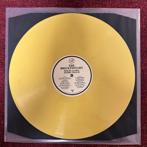BOLDY JAMES - The Bricktionary - Gold Marbled Vinyl (LP) - Ltd. 500 Cop - MINT - Bild 3 von 4
