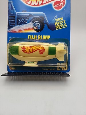 Hot Wheels - Fuji Blimp - Mattel - No.249 - New Factory Sealed