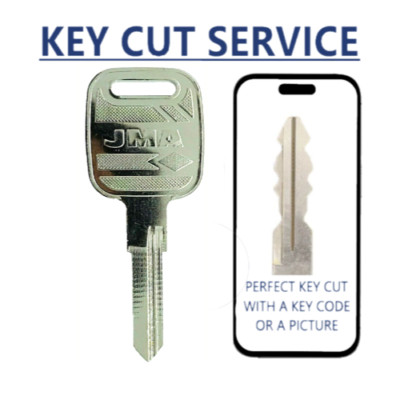 KEY CUT SERVICE +  Audi PA8 / 73VB / X88 Mechanical Key - BIG HEAD (JMA AU-1)
