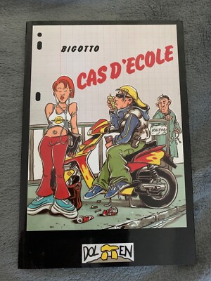 Schulkoffer von Philippe Bigotto. Dolmen Edition 1999. Comic Humor-Satire