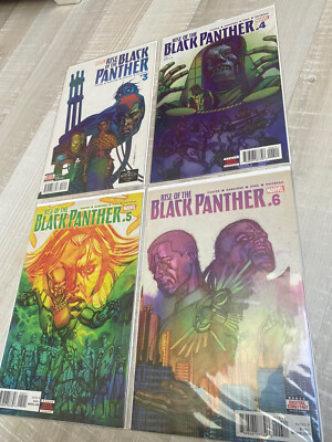 Rise Of The Black Panther #3,4,5,6 2018 Marvel US Comics