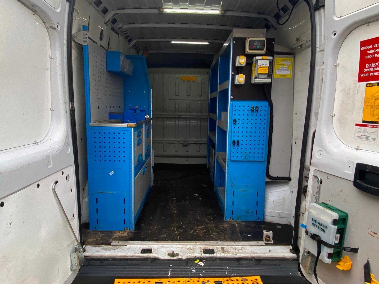 2016 Fiat Ducato MWB High Roof / RACKING / DIESEL GENERATOR