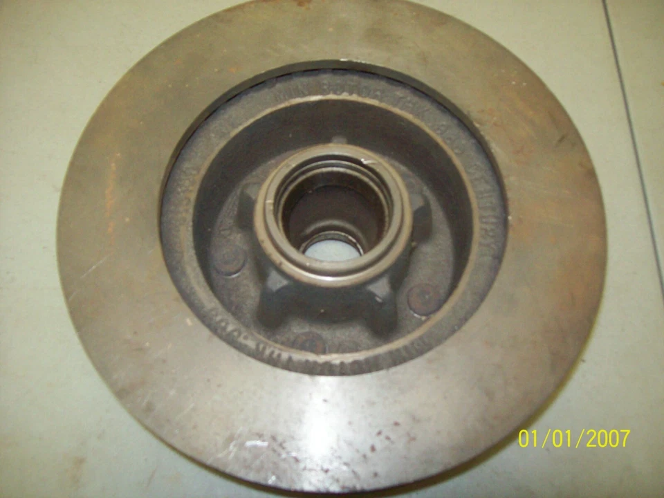 Rotor de freno delantero Buick/Chevrolet/Oldsmobile/Pontiac Nova 1967-1974 GTO Foto 2 de 2
