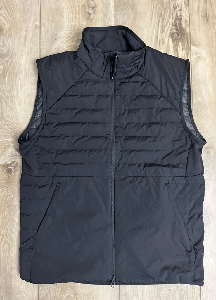 Lululemon Men’s Down For It All Vest Size Medium Black Gem