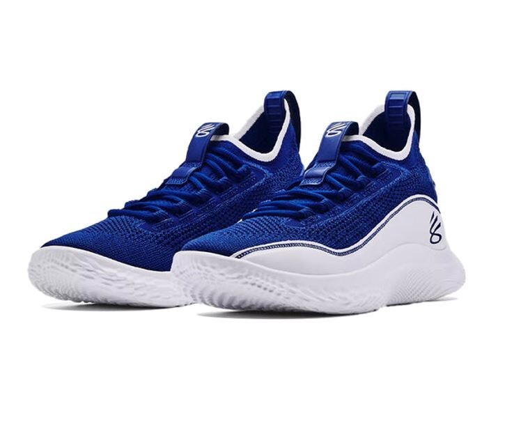 Under Armour Curry Flow 8 \'Flow Like Water\' 3023085-402 Basketball size 10.5 Under Armour Curry 8 Flow Like Water 7.5 Basketball Shoes  main image 4