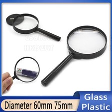 Handheld Magnifying Glass Portable Reading Lens Large Magnifier Crafts Jewellery