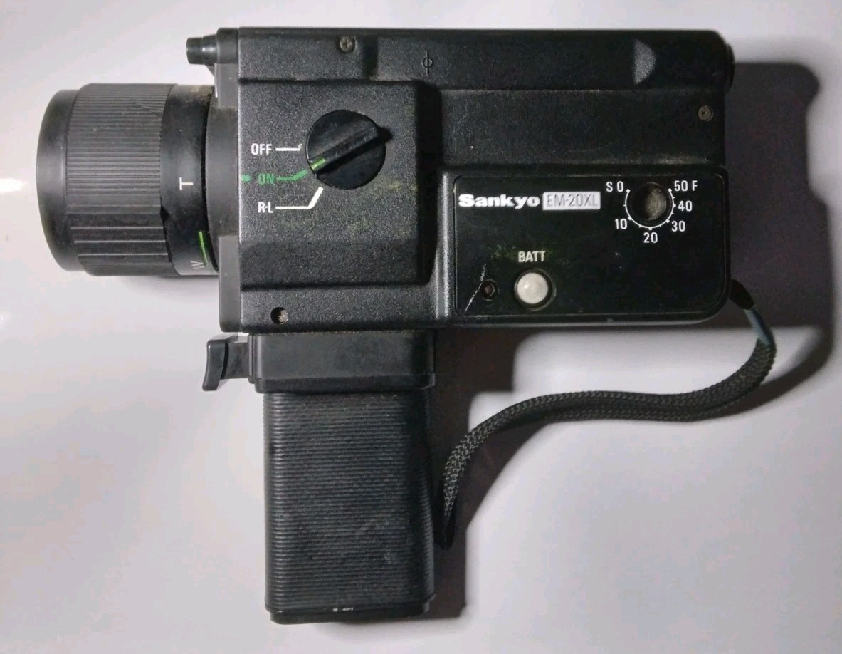 ビデオカメラ Sankyo EM-20XL VINTAGE ANTIQUE SANKYO EM-20XL SUPER EIGHT HANDHELD VIDEO