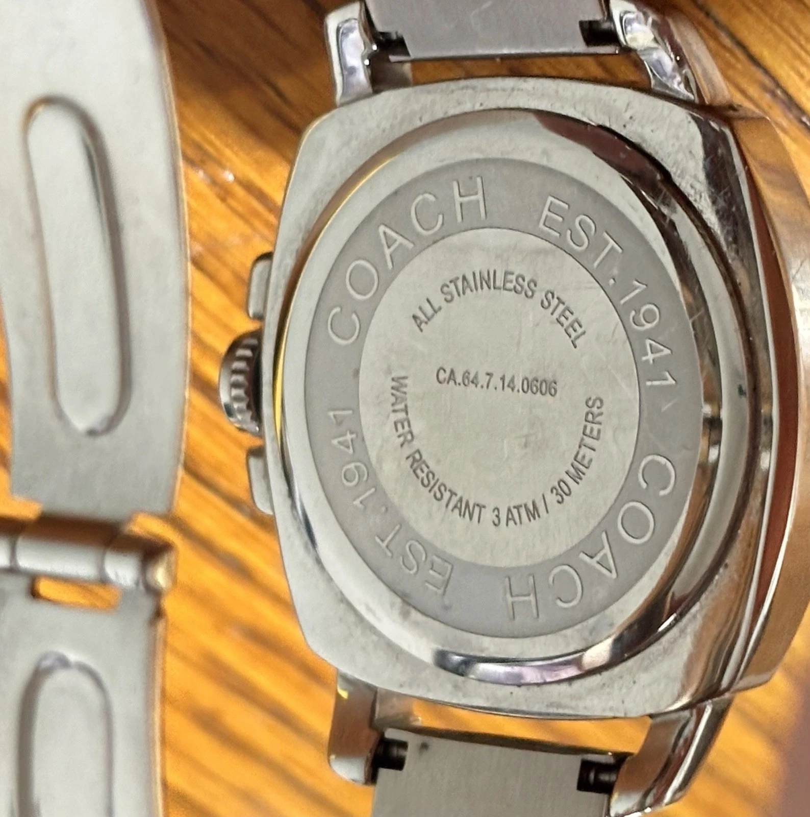 Orologio da donna Coach Est 1941 CA 64.7.14.0606. Polso 5 5 pollici