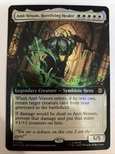 Anti-Venom, Horrifying Healer (Extended Art) Marvel's Spider-Man Foil NM M 0244