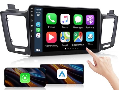 Apple Carplay Android Auto Stereo Radio GPS 8core 64GB For Toyota RAV4 2013-2018