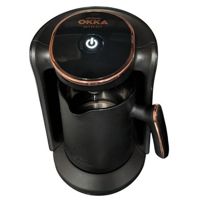 Arzum OKKA Minio Turkish Coffee Maker Model OK004 Black/Copper 120V USA Version