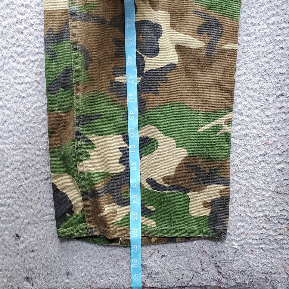 Ranger One Piece Overall Hunting Suit Mens Medium Multi Woodland Camo Front Zip - Image 3 of 4