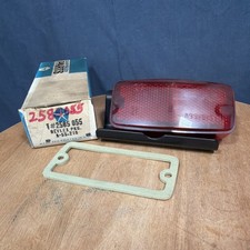 1966 Plymouth Valiant Left Tail Light Reflector Red Lens Gasket 2585055 Nos 1966 Plymouth Valiant Left Tail Light Reflector Red Lens Gasket 2585055 Nos