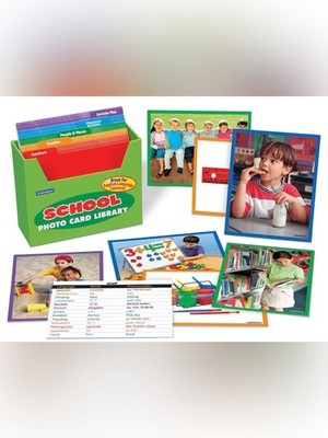 Lakeshore Learning Materials School Photo Card Library