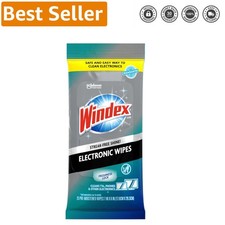 Portable Pre-Moistened Wipes in Resealable Pack - Essential for Electronics