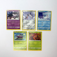 Pokemon SWSH03 Darkness Ablaze 2020 Miscut Error Cards Lot of 5 Gothita Skarmory