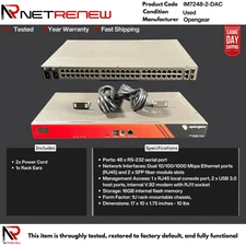 Opengear IM7248-2-DAC  48-Port Switch