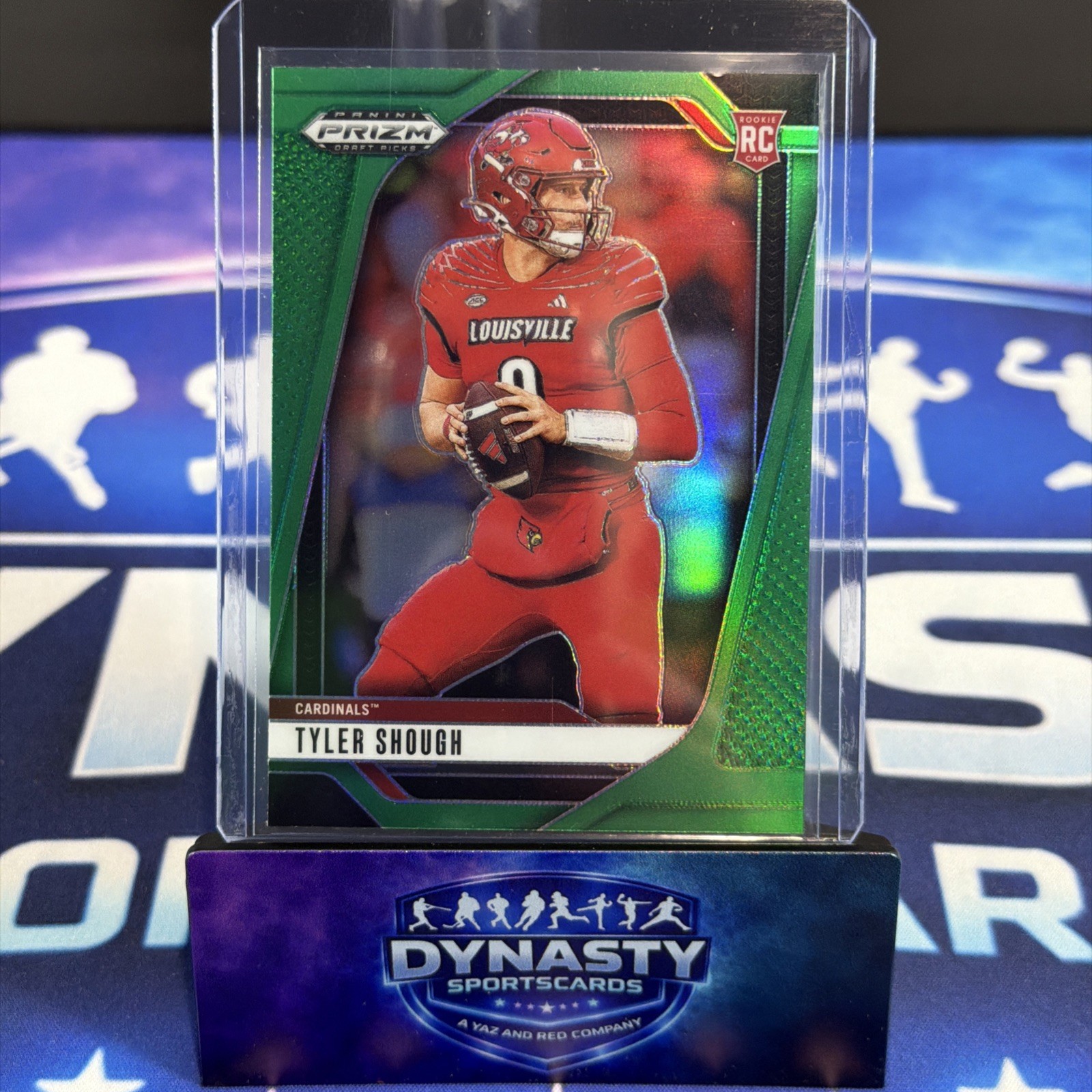 2025 Panini Prizm Draft Picks - Tyler Shough #49 Green Prizm (RC)