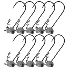 Stand-Up Shaky Head Jig KIT w/case 5 of Each Size Plain