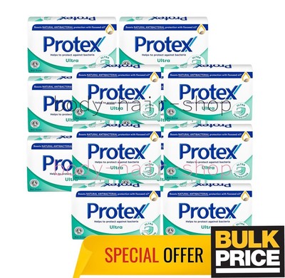 Protex Ultra Seife Natural Antibakteriell Hoher Schutz Tiefenreinigung 12er...