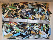12 lbs Scrap random blend mosaic stained glass
