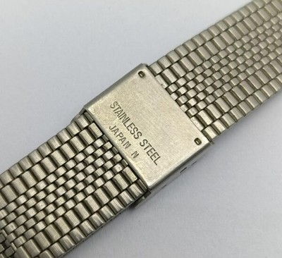 20 mm Casio AT-550 Stainless Steel Touch Screen NOS Watch B-452N