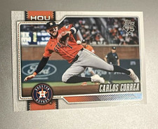 Topps Update Carlos Correa Houston Astros MLB Baseball Rookie Card #1. rookie card picture