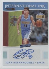 2016 Panini Aficionado Artist's Proof Bronze 7/49 Juan Hernangomez #19 Auto 0n8