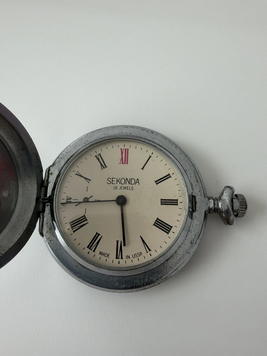 Reloj Bolsillo Sekonda Retro Vintage - No Funciona