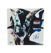 Slipknot Signed IOWA 12x12 Album Poster Print Corey Taylor Beckett Witnessed BAS