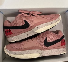 Nike Ja Morant 1 Bite Red Stardust Black Pink FV1286-600 Men's Size 10.5 w box