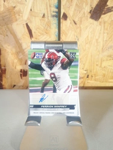 2021 Pro Set College Football Perrion Winfrey Autographs #PS-PW1 Auto