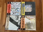 Led Zeppelin lot of 4 rock LP's, quality Japan press w obi and posters, EX cond!