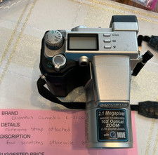Olympus Camedia C-2100 Ultra Zoom vintage digital camera 2.1 MP Good cond  18