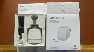 4x Eve Thermo Thread Smartes Heizkörperthermostat, Apple Home, Made in Germany