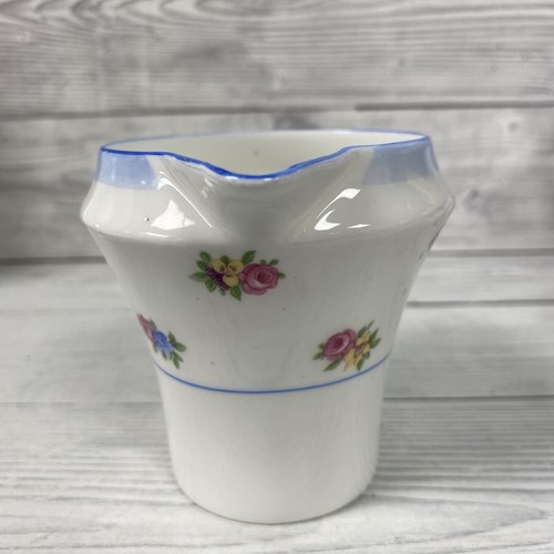 Colclough Vintage White Bone China Blue And Pink Floral 17 Piece Tea Set PK - Picture 7 of 24