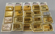 Model Railways ScRRatch Stuff : Lot Of 20 HO Detail Parts And Accessories 1/87