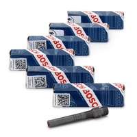 6X Bosch 0437502009 Einspritzventil FüR Porsche 911 + Cabrio Targa 3.0/3.3 Turbo