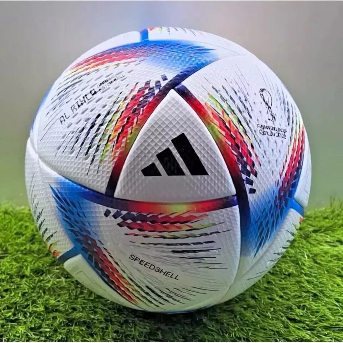 Adidas FIFA WORLD CUP Qatar 2022 AL RIHLA OFFICIAL MATCH BALL | eBay