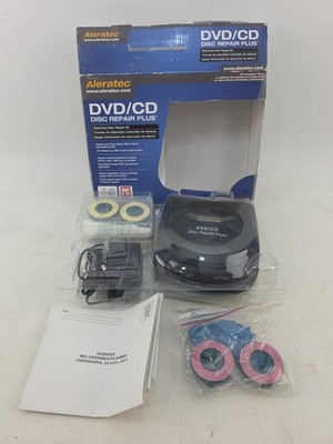 Aleratec DVD/CD Disc Repair Plus Motorized Kit Open Box Tested Powers On, Clean.