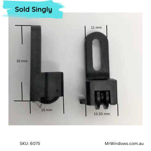 Window rollers SKU 6075- suit Trend Synergy sliding Windows - Sold singly - Picture 1 of 3