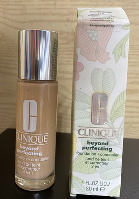 Clinique Beyond Perfecting Foundation + Concealer # 4 Creamwhip 1oz/30ml 