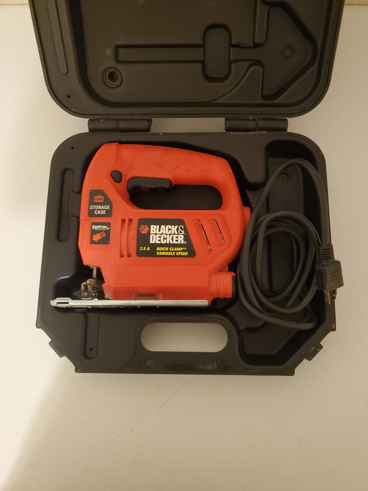 Black & Decker Corded Electric Jig Saw with Case JS200