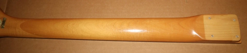 Vintage Epiphone E Series Beast Guitar Neck Banana Hockey Stick w/ Tuning keys - Image 2 of 4