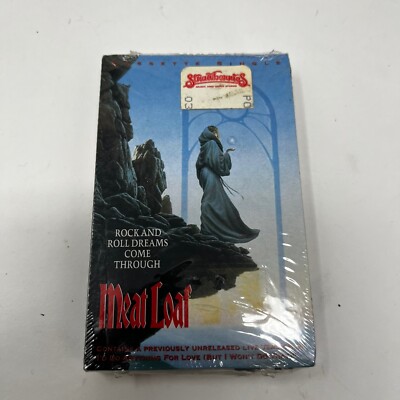 Meat Loaf Rock And Roll Dreams Come Through CASSETTE Tape Single 1993 MCA Sealed